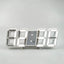 3D Mini Clock LED Digital Wall Clock Desk Clock Electronic Alarm Clock Living Room Wall Clock DIY Kitchen Timer - Slobuy