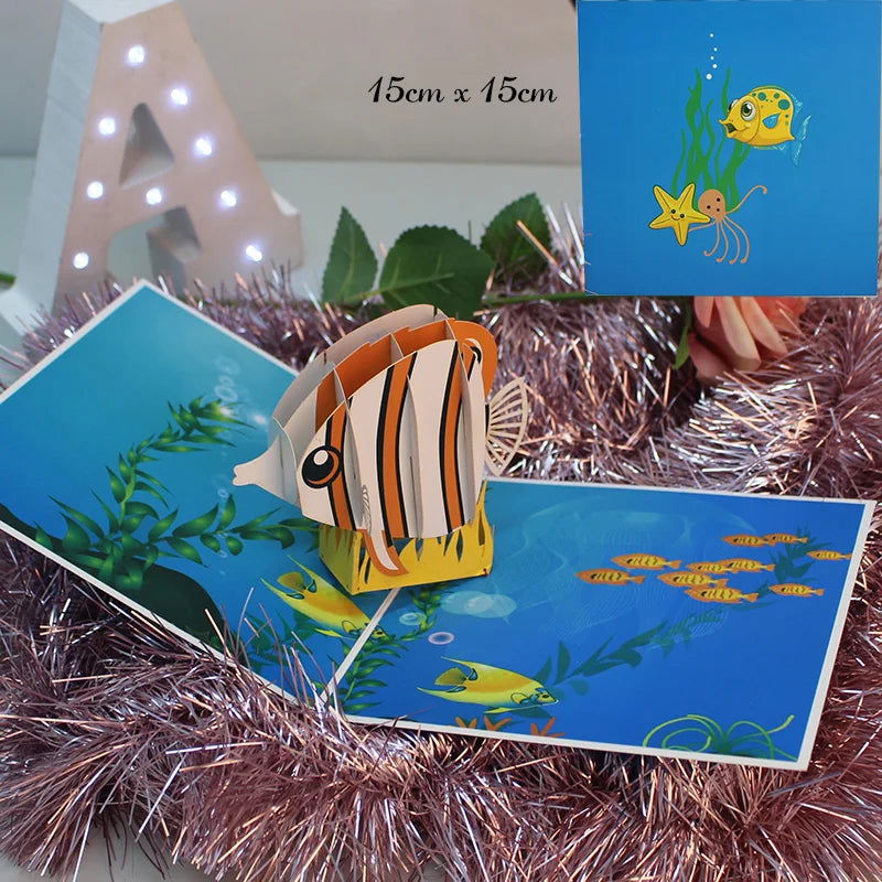 3D Pop UP Flower Bouquet Cards Birthday Greeting Card Handmade Butterfly Thank You Postcard for Wife Mom Girlfriend Teacher Gift - Slobuy