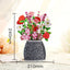 3D Pop UP Flower Bouquet Cards Birthday Greeting Card Handmade Butterfly Thank You Postcard for Wife Mom Girlfriend Teacher Gift - Slobuy