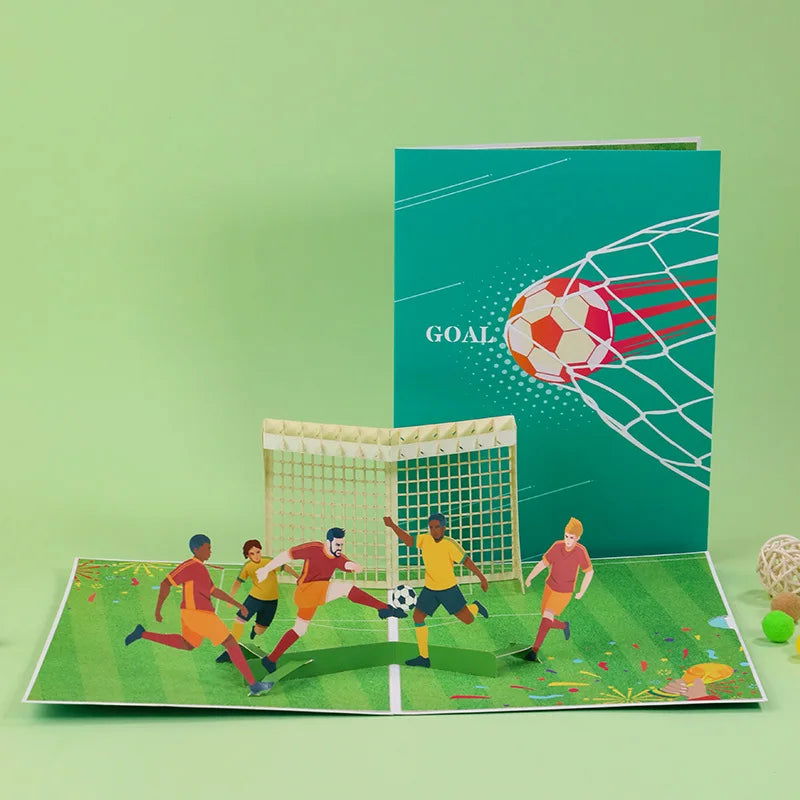 3D Pop UP Happy Birthday Greeting Invitation Cards Laser Cut Boy Girl Kids Gift Card Thank You Cards Vehicle Miniatures Postcard - Slobuy