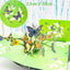 3D Pop UP Happy Birthday Greeting Invitation Cards Laser Cut Boy Girl Kids Gift Card Thank You Cards Vehicle Miniatures Postcard - Slobuy