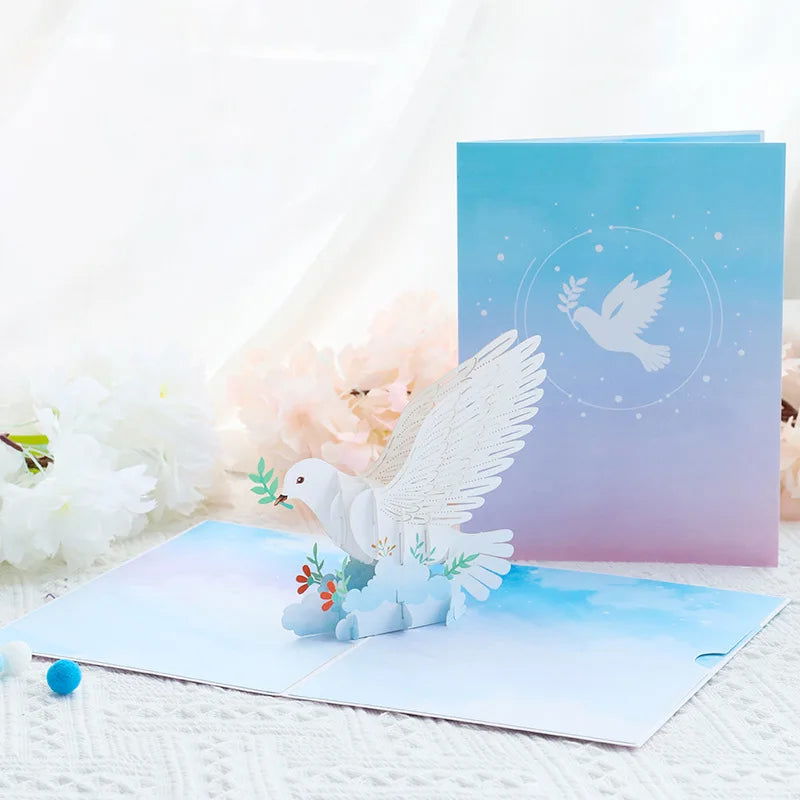 3D Pop UP Happy Birthday Greeting Invitation Cards Laser Cut Boy Girl Kids Gift Card Thank You Cards Vehicle Miniatures Postcard - Slobuy