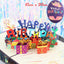 3D Pop UP Happy Birthday Greeting Invitation Cards Laser Cut Boy Girl Kids Gift Card Thank You Cards Vehicle Miniatures Postcard - Slobuy
