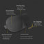 3D Sleep Mask - Soft Portable Eye Mask for Travel - Slobuy