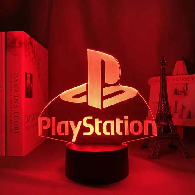 3D led lamp Gaming room light Games NightLight Gaming Table Lamp for Children Headphones Game Zone Lights Home Decor Gift - Slobuy
