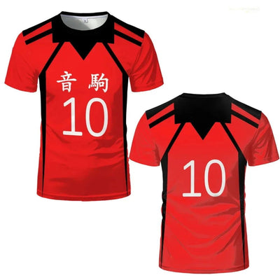 3D printed Women Men T-shirt Japan Sea Ball Karasono Volleyball Club uniform jersey Clothes Summer Haikyuu Short Sleeve Tops - Slobuy