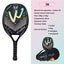 3K Camewin Beach Tennis Racket Full Carbon Fiber Rough Surface Outdoor Sports Ball Racket For Men Women Adult Senior Player - Slobuy