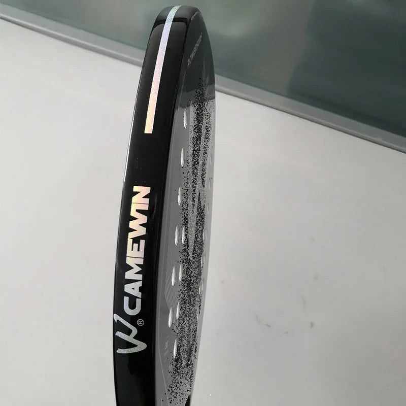 3K Camewin Beach Tennis Racket Full Carbon Fiber Rough Surface Outdoor Sports Ball Racket For Men Women Adult Senior Player - Slobuy