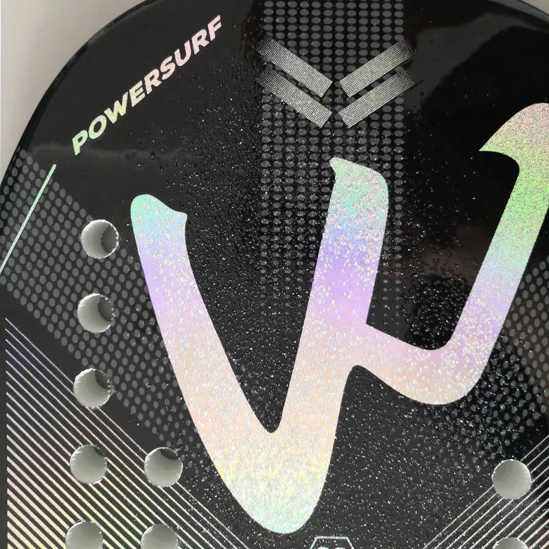 3K Camewin Beach Tennis Racket Full Carbon Fiber Rough Surface Outdoor Sports Ball Racket For Men Women Adult Senior Player - Slobuy