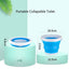3L Collapsible Bucket Portable Folding Water Bucket Car Washing Fishing Bucket Household Plastic Travel Outdoor Camping Bucket - Slobuy