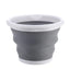 3L Collapsible Bucket Portable Folding Water Bucket Car Washing Fishing Bucket Household Plastic Travel Outdoor Camping Bucket - Slobuy
