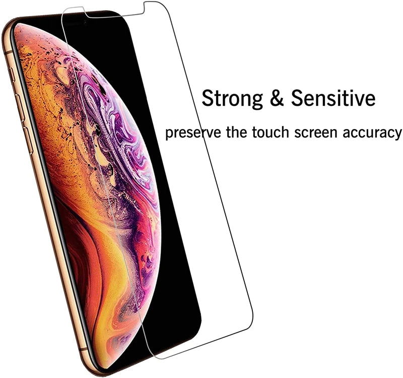 3PCS Glasses Screen Protector Case for IPhone 15 14 12 11 13 Pro Max XS XR X Mini 8 7 6 6S Plus SE 2020 15Promax I Phone Cover - Slobuy