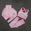 2/3PCS Seamless Women Yoga Set Workout Sportswear Gym Clothing Fitness Long Sleeve Crop Top High Waist Leggings Sports Suits - Slobuy
