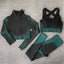2/3PCS Seamless Women Yoga Set Workout Sportswear Gym Clothing Fitness Long Sleeve Crop Top High Waist Leggings Sports Suits - Slobuy