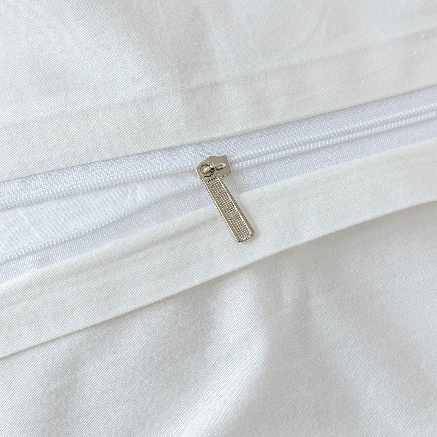 2/3Pcs 100% Cotton Duvet Cover Set, Quality High Textile Count Fabric, Double Single King Queen Cotton Bedding Quilt Cover Set - Slobuy