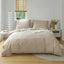 2/3Pcs 100% Cotton Duvet Cover Set, Quality High Textile Count Fabric, Double Single King Queen Cotton Bedding Quilt Cover Set - Slobuy