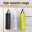 3Pcs Hanging Storage Dispensers Breathable Washable Hanging Mesh Garbage Bag Organizer for Kitchen Plastic Bag Storage - Slobuy