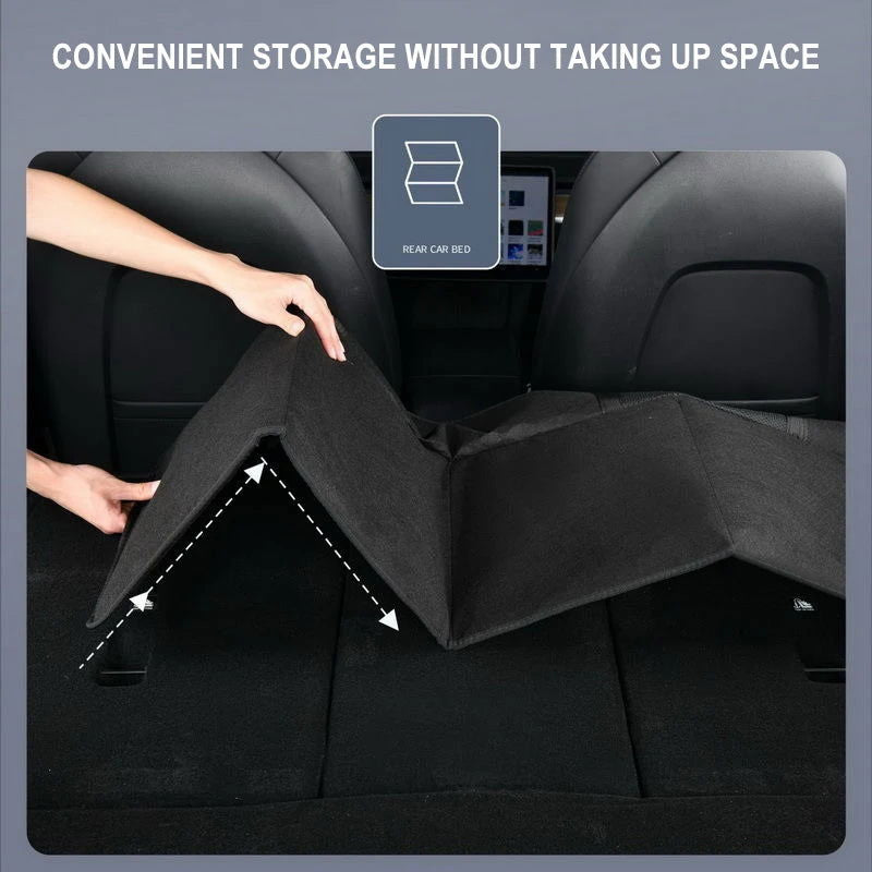Camping Mattress Head Guard For Tesla Model Y/3 Accessories Head Block Fill Gap Felt Bed For Honda Toyota Volkswagen Ford Benz - Slobuy