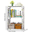3 Layers Simple Modern Student Bookshelf Storage Rack Floor Desk Bookcase  Combination Cabinet Newspaper Rack - Slobuy