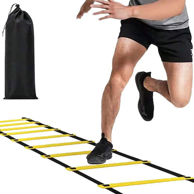 3 M 4 M 6 M Adjustable Agility Ladder Nylon Strap Jumping Ladder Fitness Football Training Equipment - Slobuy