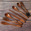 3 Pieces Tableware Natural Wood Dinnerware Spoon Chopsticks Fork Dinner Portable Tableware Grain Household Kitchen Cutlery Set - Slobuy
