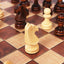 3 in 1 Chess Board, Folding Wooden Portable Chess Game Board, Wooden Chess Board for Adults(Chess + Checkers and Backgammon) - Slobuy