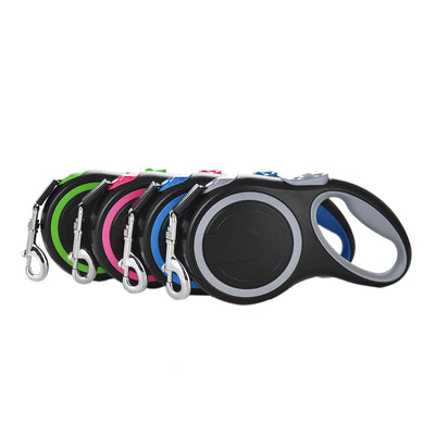 3m 5m 8m 50kg Dog Leash Retractable Roulette Collar for Small Big Dog Accessories Adjustable Durable Walking Hiking Bulldog Rope - Slobuy