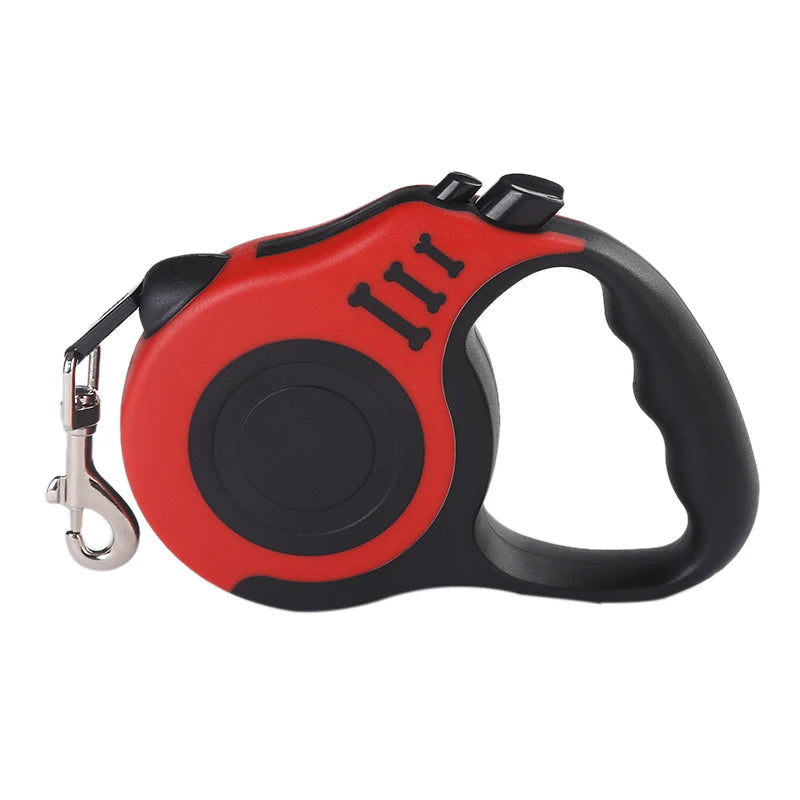 3m 5m Dog Leash for Small Dogs Cat Automatic Retractable Durable Nylon Lead Puppy Outdoor Travel Walking Hiking Traction Rope - Slobuy