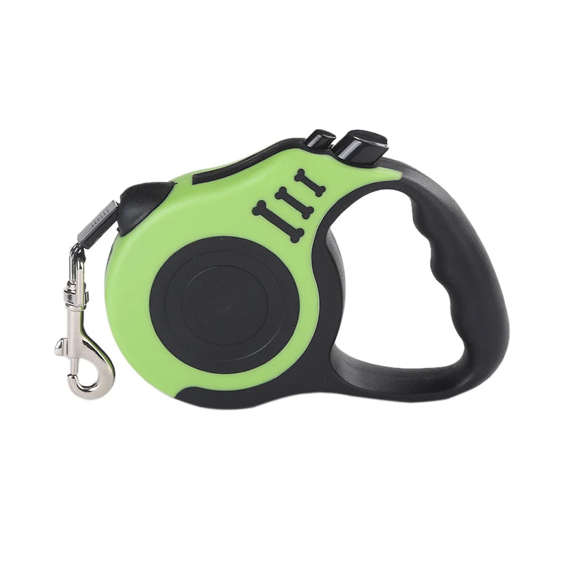 3m 5m Dog Leash for Small Dogs Cat Automatic Retractable Durable Nylon Lead Puppy Outdoor Travel Walking Hiking Traction Rope - Slobuy