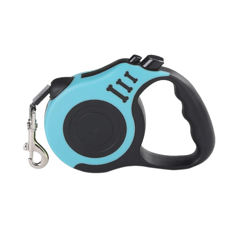 3m 5m Dog Leash for Small Dogs Cat Automatic Retractable Durable Nylon Lead Puppy Outdoor Travel Walking Hiking Traction Rope - Slobuy