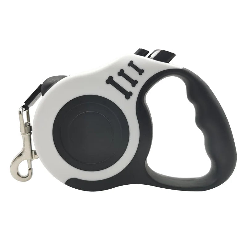 3m 5m Dog Leash for Small Dogs Cat Automatic Retractable Durable Nylon Lead Puppy Outdoor Travel Walking Hiking Traction Rope - Slobuy