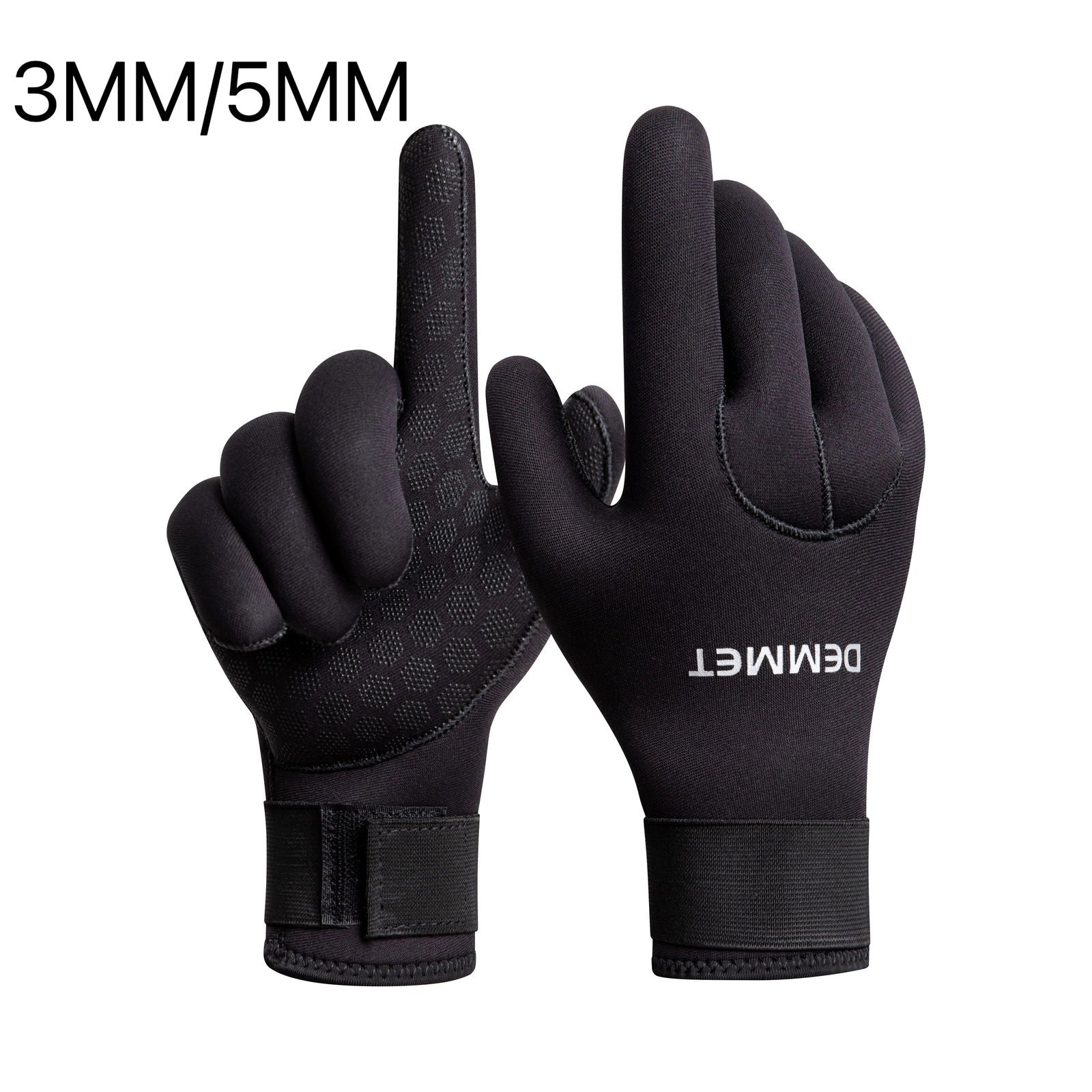 3mm 5mm Neoprene Diving Winter Heated Gloves For Men Women Diver Wetsuit Snorkeling Canoeing Spearfish Underwater Hunting Glove - Slobuy