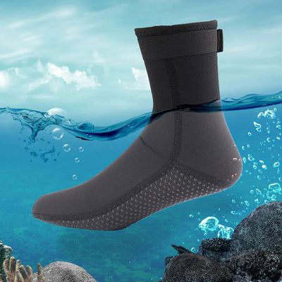 3mm Neoprene Diving Socks Wetsuit Shoes Non-slip Adult Warm Patchwork Elasticity Diving Surfing Boots for Swimming Snorkeling - Slobuy