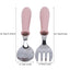 3pcs Children Spoon Forks Box Kids Stainless Steel Kids Cutlery Portable Baby Feeding Utensils Baby Spoons Baby Tableware Set - Slobuy