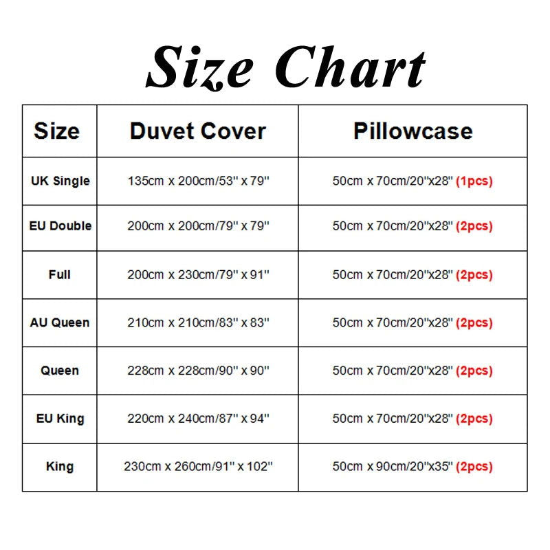 2/3pcs Set Duvet Cover Set Light Weight Breathable Soft Bedding Comforter Cover with Envelop Pillwcase - Slobuy