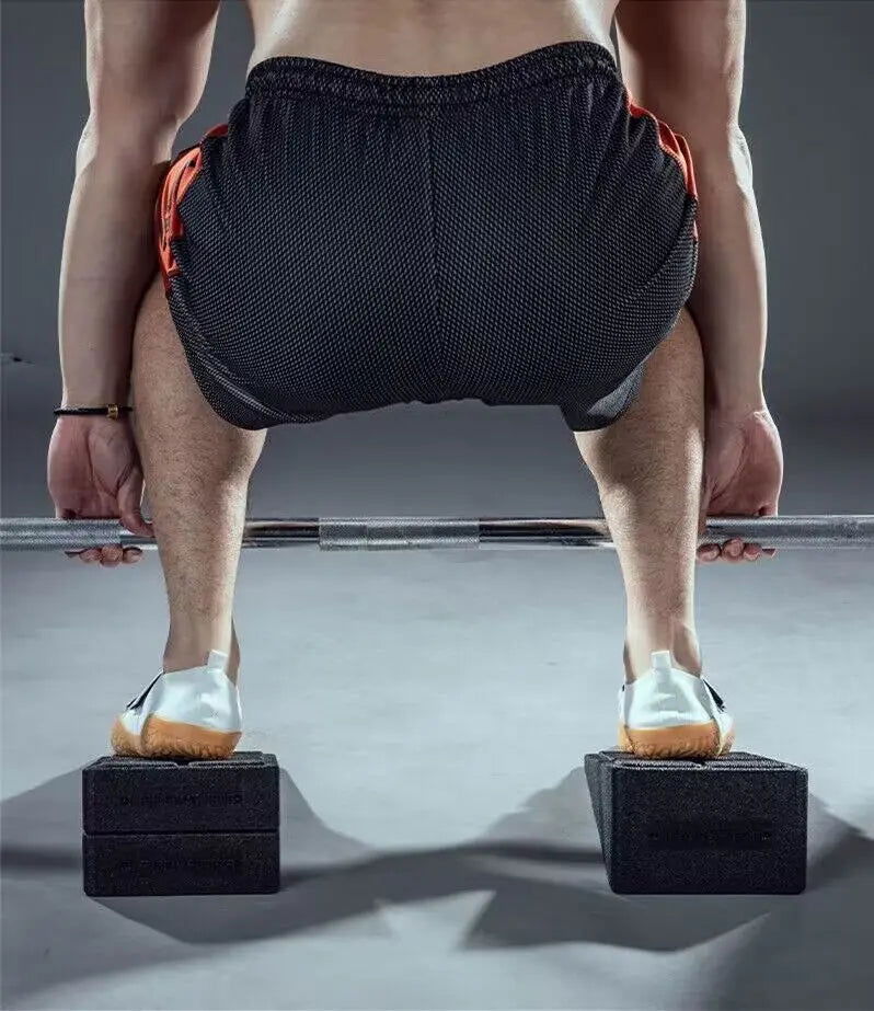 3pcs Squat Wedge Block Adjustable Non-Slip Squat Ramp Deadlift Wedge Calf Stretcher Slant Board Strength For Squat Deadlift - Slobuy