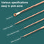 4-Piece Acne Needle Tool Set Non-Sensory Acne Breakout Extremely Fine Ultra-Pointed Needle Squeeze Acne Special Tools - Slobuy