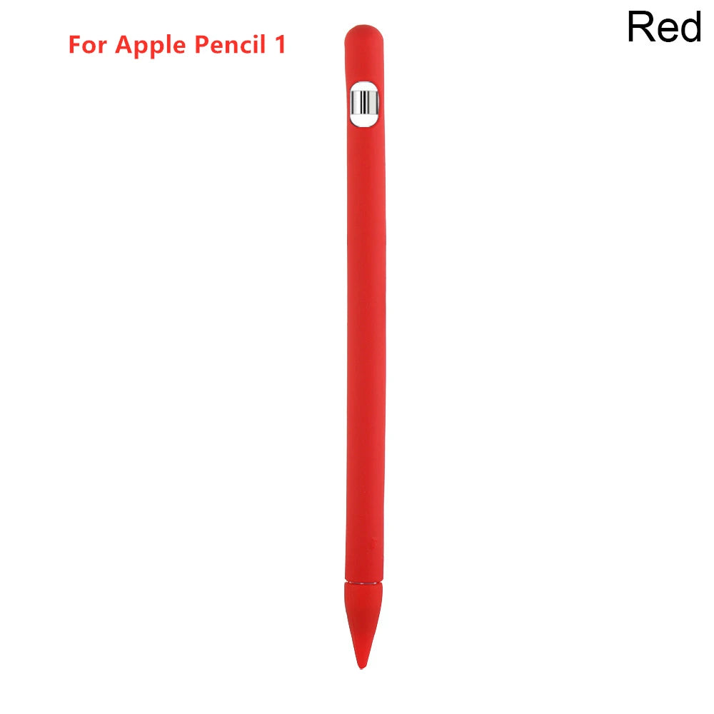 4-in-1 Silicone Pencil Cover For Apple Pencil 1st generation Smart Stylus Protective Case Accessories For Apple Pencil 1 Cover - Slobuy