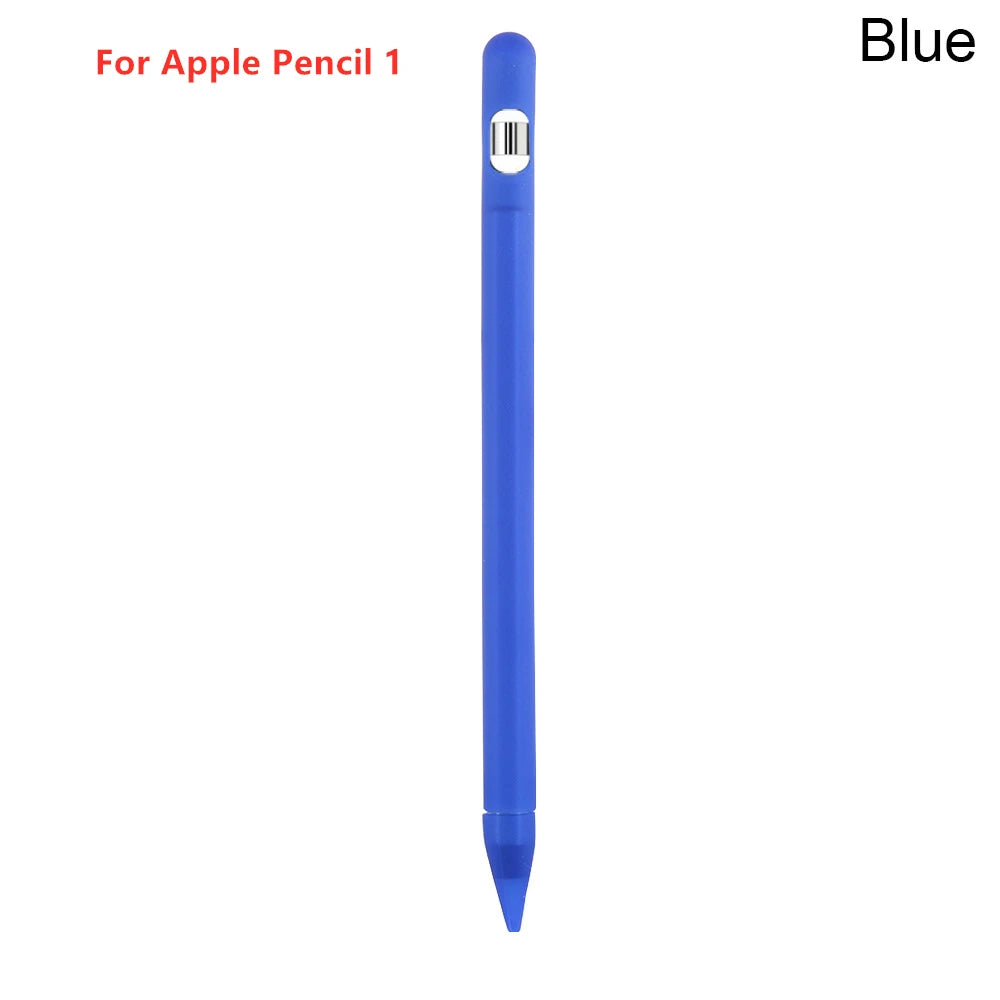 4-in-1 Silicone Pencil Cover For Apple Pencil 1st generation Smart Stylus Protective Case Accessories For Apple Pencil 1 Cover - Slobuy