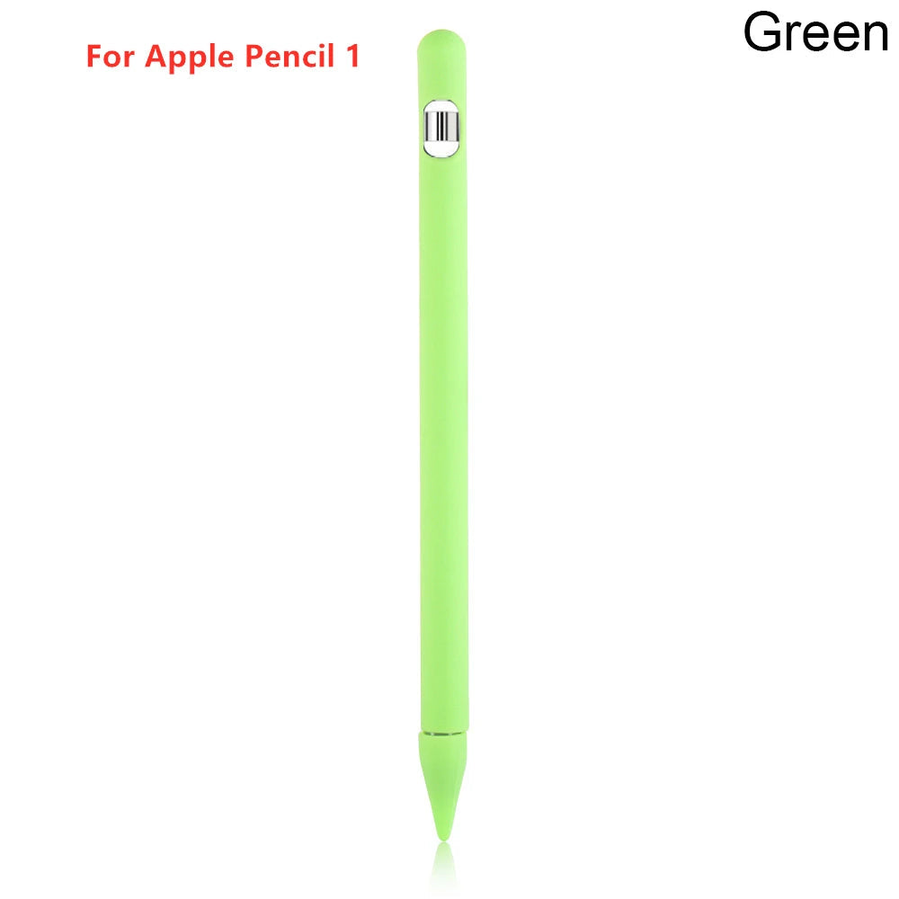 4-in-1 Silicone Pencil Cover For Apple Pencil 1st generation Smart Stylus Protective Case Accessories For Apple Pencil 1 Cover - Slobuy