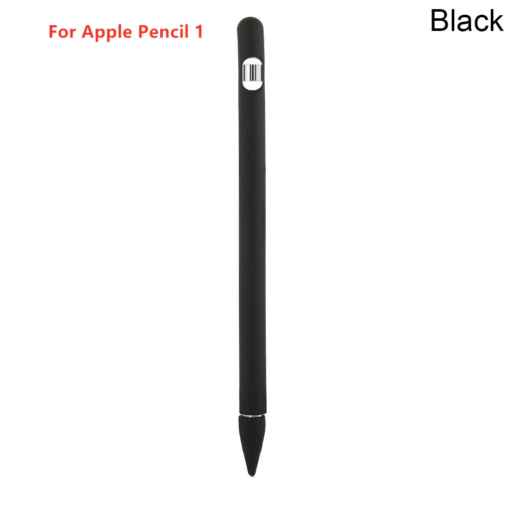 4-in-1 Silicone Pencil Cover For Apple Pencil 1st generation Smart Stylus Protective Case Accessories For Apple Pencil 1 Cover - Slobuy
