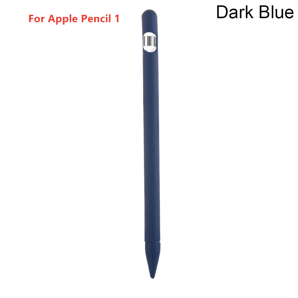 4-in-1 Silicone Pencil Cover For Apple Pencil 1st generation Smart Stylus Protective Case Accessories For Apple Pencil 1 Cover - Slobuy