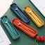 4-piece Portable Utensils, Healthy Eco-Friendly Wheat Straw Cutlery, Reusable Chopstick Fork Knife Spoon Set - Slobuy