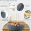 40-90cm Round Pet Bed for Large Dog Bed Super Soft Cat Bed Long Plush Dog House for Medium Dog House Winter Warm Sleeping - Slobuy