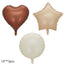 1/3/7Pcs Cream Color Number Balloon Set 32/40Inch 1-9 Digital Foil Helium Ball Girl Kids Adult Birthday Party Wedding Decoration - Slobuy