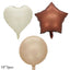 1/3/7Pcs Cream Color Number Balloon Set 32/40Inch 1-9 Digital Foil Helium Ball Girl Kids Adult Birthday Party Wedding Decoration - Slobuy