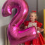 40Inch Big Foil Helium Number Balloon 0-9 Happy Birthday Wedding Party Decorations Baby Shower Large Figures Air Globos Supplies - Slobuy
