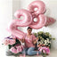 40Inch Big Foil Helium Number Balloon 0-9 Happy Birthday Wedding Party Decorations Baby Shower Large Figures Air Globos Supplies - Slobuy