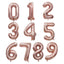 40Inch Big Foil Helium Number Balloon 0-9 Happy Birthday Wedding Party Decorations Baby Shower Large Figures Air Globos Supplies - Slobuy