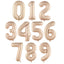 40Inch Big Foil Helium Number Balloon 0-9 Happy Birthday Wedding Party Decorations Baby Shower Large Figures Air Globos Supplies - Slobuy